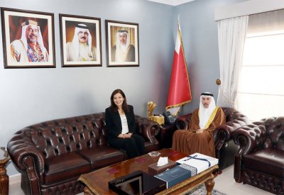 محافظ العاصمة يستقبل سفيرة جمهورية مصر بمناسبة تعيينها لدى المملكة