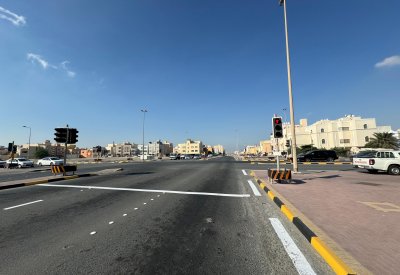 إضافة خاصية عبور المشاة على الإشارة الضوئية الواقعة على تقاطع شارع حاتم الطائي مع شارع 12 في الحد