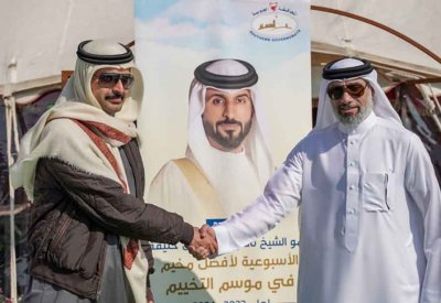 محافظ المحافظة الجنوبية يكرم الفائزين في مسابقة أفضل مخيم في موسم البر 