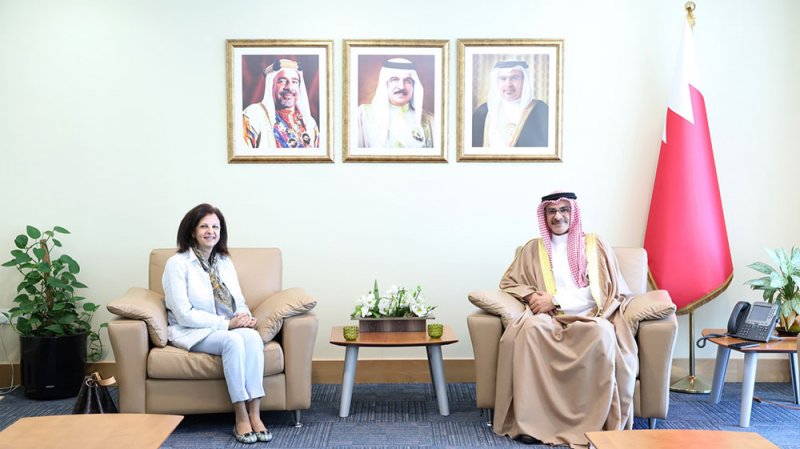 وزير التنمية الاجتماعية يستقبل القائم بأعمال السفارة اللبنانية