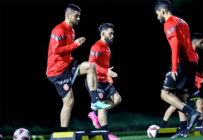 "الأحمر" يلتقي اليوم "المارد" الكوري الجنوبي بعزيمة الرجال