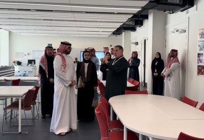 الأمين العام للمجلس الأعلى للشباب والرياضة ووزيرة شؤون الشباب يطلعان على تجربة مؤسسة مسك بالرياض