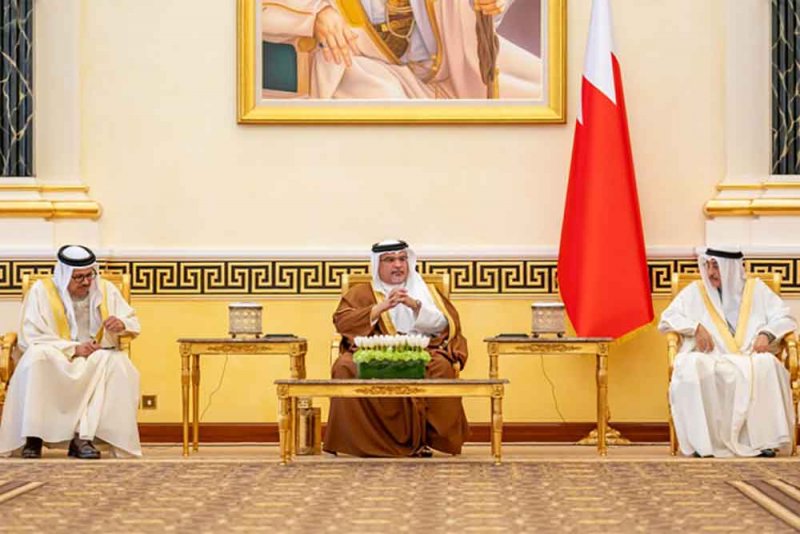 سمو ولي العهد رئيس مجلس الوزراء: الدبلوماسية البحرينية هي الحصن الدبلوماسي للوطن بما يحمي ويبرز منجزاته وصورته الحضارية
