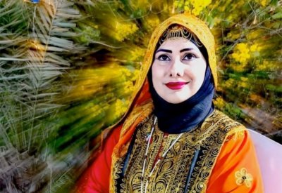 هنادي الهاجري في الفيلم القصير "حنين المحرق"