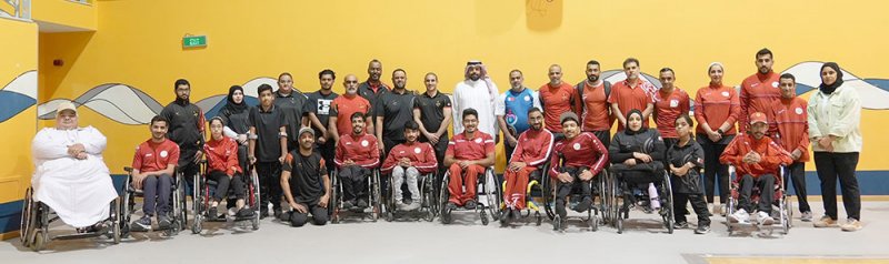وفد "البارالمبية" يستعد للمشاركة في دورة ألعاب غرب آسيا البارالمبية الرابعة