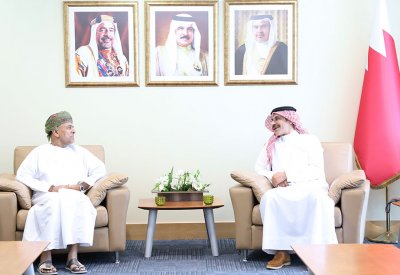 وزير التنمية الاجتماعية يستقبل المدير العام للمكتب التنفيذي لمجلس وزراء العمل ومجلس وزراء شؤون التنمية الاجتماعية بدول مجلس التعاون