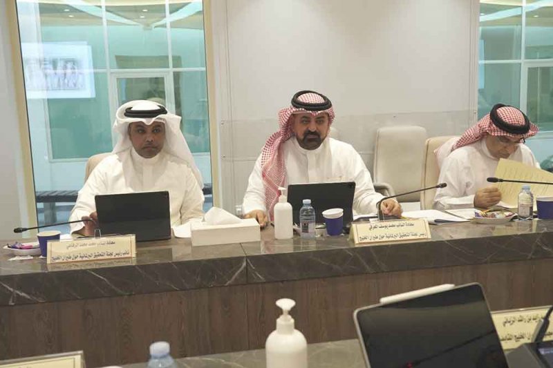 برلمانية التحقيق بشأن طيران الخليج تلتقي الادارة العليا للشركة لمناقشة الموضوعات المتعلقة بمحاور عمل اللجنة