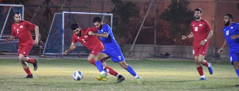 ألبا يواجه جيبك في مؤجلة دوري الشركات الكروي 