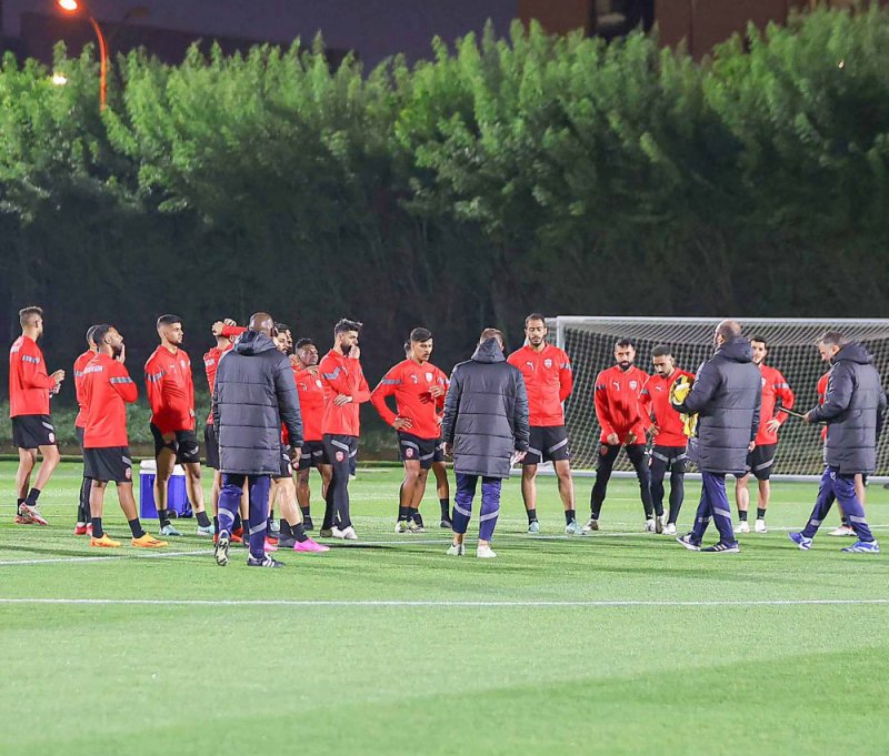 المنتخب الوطني يواصل تحضيراته المكثفة للقاء المرتقب