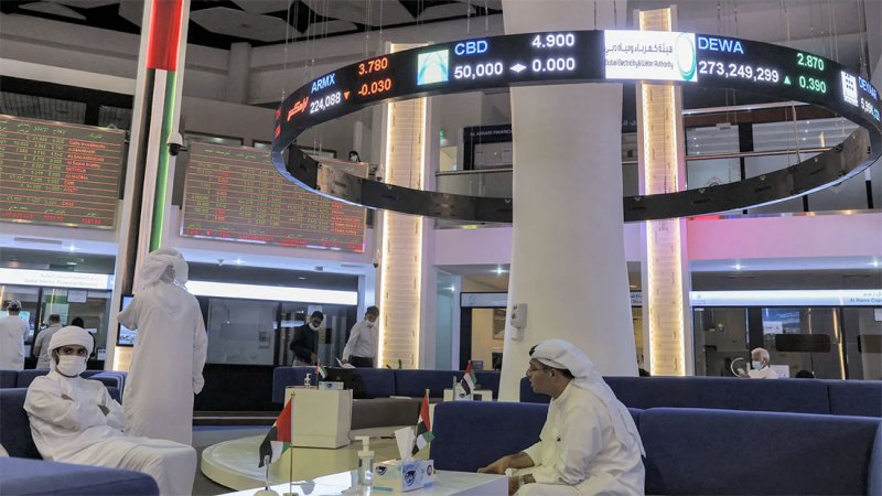أسهم "سالك" تقفز بمؤشر سوق دبي وتقلص خسائره الأسبوعية