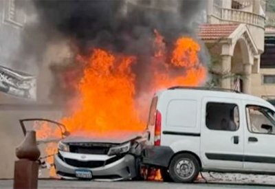 إسرائيل تقصف سيارة تابعة لحزب الله.. وتضارب حول المستهدف