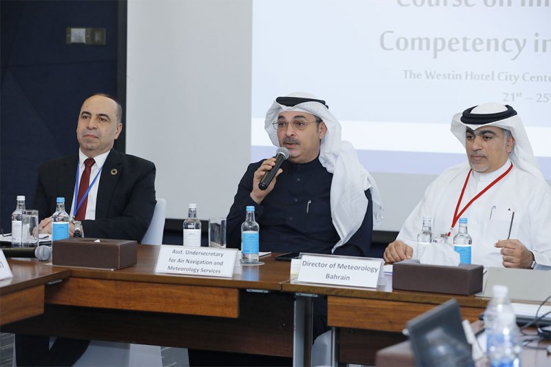 وزارة المواصلات والاتصالات تستضيف دورة بالتعاون مع المنظمة العالمية للأرصاد الجوية حول تطبيق الكفاءة في مجال الخدمات المناخية