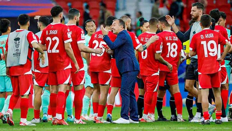 منتخب “الأرز” يواجه الطاجيكي برغبة الفوز