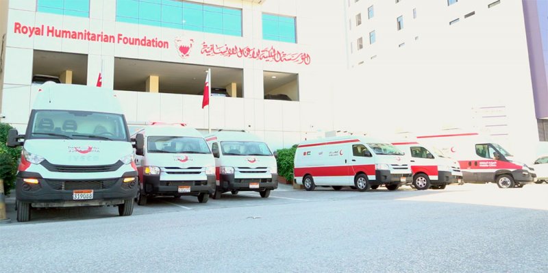 كاف الإنسانية تتبرع بعدد 6 سيارات إسعاف لصالح الأشقاء الفلسطينين في غزة