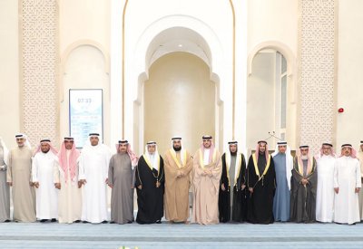 رئيس الأوقاف السنية يفتتح مسجد صالح الفضالة بديار المحرق