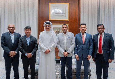 رئيس الإتحاد الآسيوي لكرة القدم يستقبل وزير الرياضة والشباب السيرلانكي