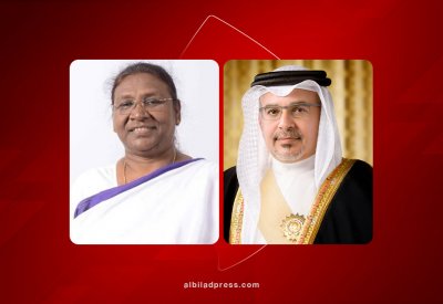سمو ولي العهد رئيس مجلس الوزراء يهنئ رئيسة جمهورية الهند بذكرى يوم الجمهورية