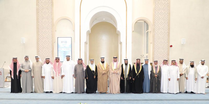 رئيس الأوقاف السنية يفتتح مسجد صالح الفضالة بديار المحرق
