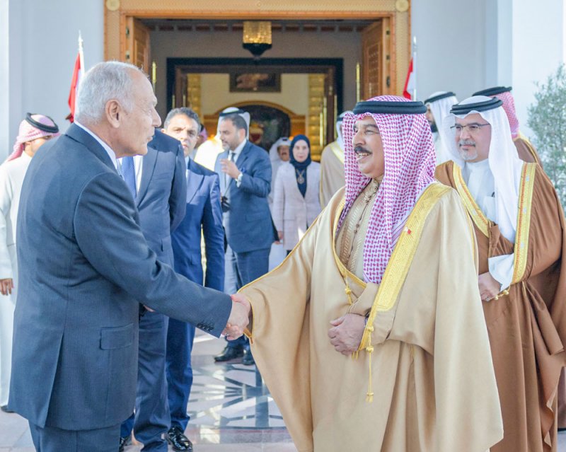 جلالة الملك المعظم يستقبل الأمين العام لجامعة الدول العربية‬‬