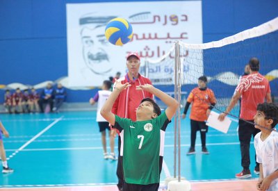 اتحاد الطائرة يقيم مهرجان ميثاق العمل الوطني للصغار