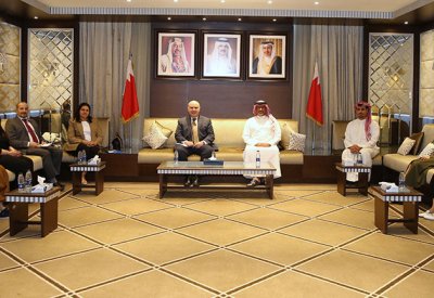 وكيل وزارة شؤون الشباب يبحث التعاون مع الممثل المقيم لبرنامج الأمم المتحدة الإنمائي