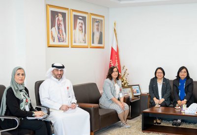 الرئيس التنفيذي للمستشفيات الحكومية تستقبل سفيرة جمهورية الفلبين لدى مملكة البحرين
