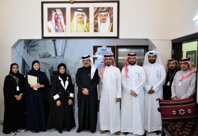 نائب محافظ المحرق يزور دار يوكو لرعاية الوالدين