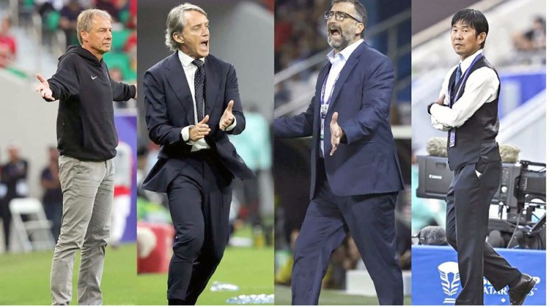 4 مدربين يبحثون عن إنجاز تاريخي فريد في كأس آسيا