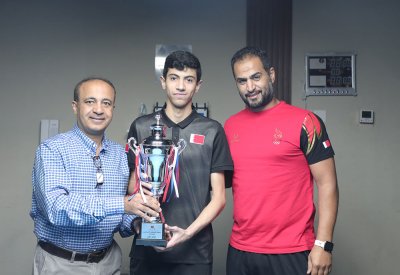 الناشئ حسين مروم أصغر لاعب يُتوّج بلقب المسابقات التصنيفية