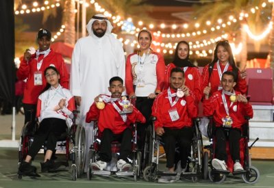 لاعبو منتخب البوتشيا يحصدون 4 ميداليات ملونة في دورة ألعاب غرب آسيا البارالمبية الرابعة