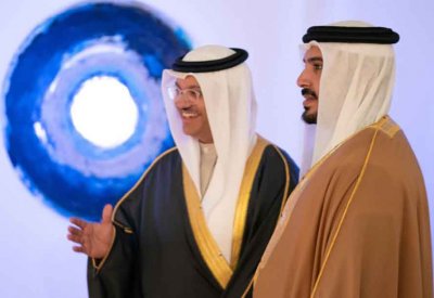 نيابة عن سمو ولي العهد رئيس مجلس الوزراء.. سمو الشيخ محمد بن سلمان بن حمد يفتتح معرض البحرين السنوي للفنون التشكيلية الخمسين