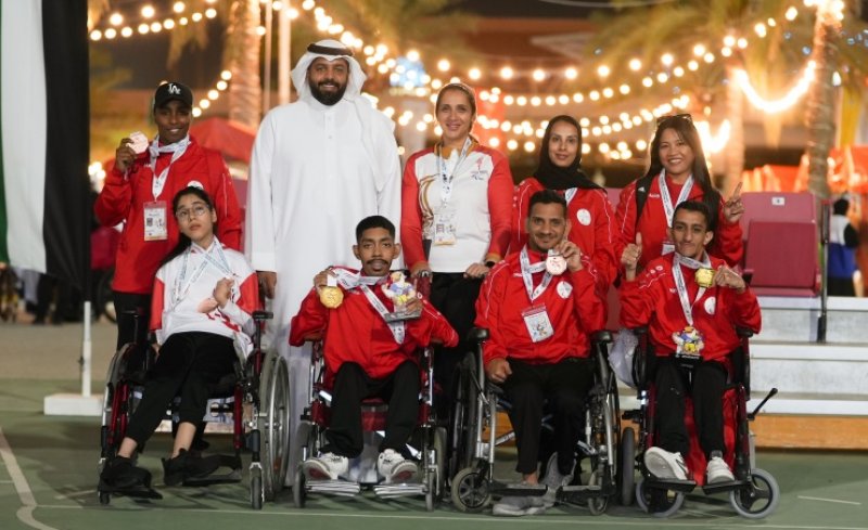 لاعبو منتخب البوتشيا يحصدون 4 ميداليات ملونة في دورة ألعاب غرب آسيا البارالمبية الرابعة