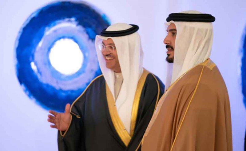 نيابة عن سمو ولي العهد رئيس مجلس الوزراء.. سمو الشيخ محمد بن سلمان بن حمد يفتتح معرض البحرين السنوي للفنون التشكيلية الخمسين