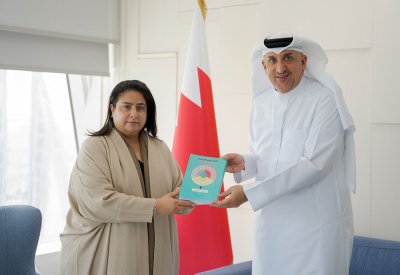 المدير العام لمعهد الإدارة العامة تستقبل الدكتور حامد المدفعي