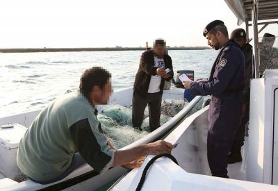 خفر السواحل تنظم حملة لإنفاذ القانون في عدد من المناطق البحرية
