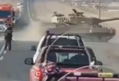 انتشار دبابات في تكساس
