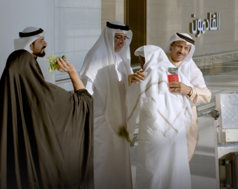 المخرج علي شاهين يصوّر فيلم "حنين المحرق"