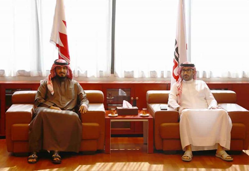 الأمين العام للمجلس الأعلى للشباب والرياضة يستقبل رئيس الاتحاد الملكي للفروسية وسباقات القدرة