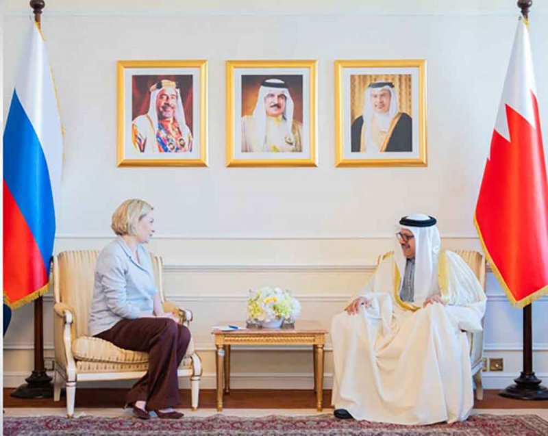 وزير الخارجية يستقبل وزيرة الثقافة بروسيا الاتحادية