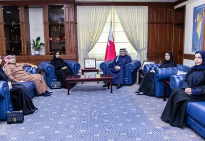 وزير التربية والتعليم يستقبل مدير المركز العربي للتدريب التربوي لدول الخليج