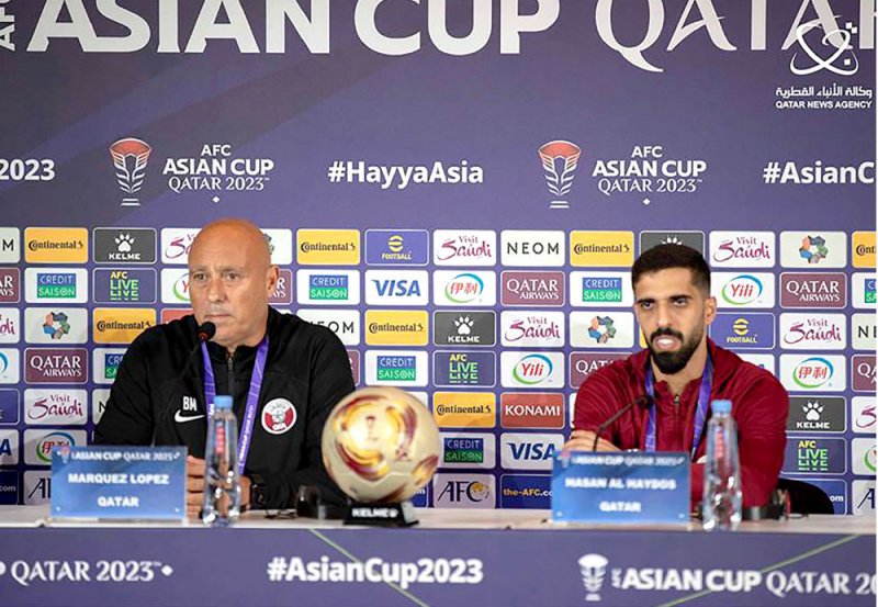 مدرب المنتخب القطري: “العنابي” يسعى للتتويج باللقب رغم صعوبة المواجهة