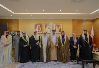 نائب رئيس المجلس الأعلى للقضاء يستعرض مع وفد قضائي إماراتي مجالات التعاون القضائي