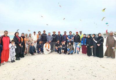 محافظ الشمالية يحضر مهرجان الطائرات الورقية في مدينة سلمان