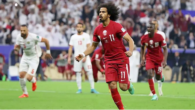 القطري عفيف.. أول “هاتريك” في نهائي كأس آسيا