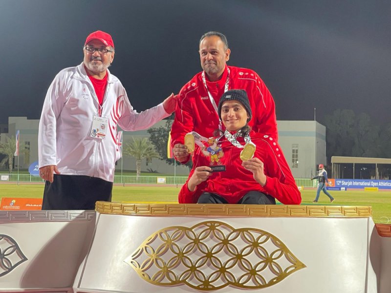 منتخب البحرين لألعاب القوى يتألق في ملتقى الشارقة الدولي ويحصد ميداليتين إضافيتين