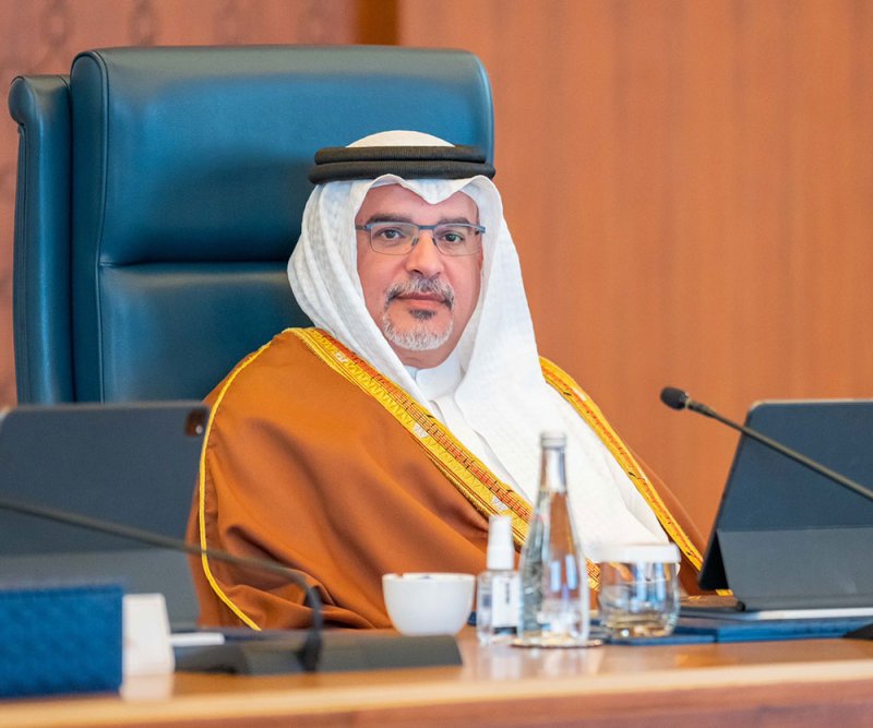 بالصور: سمو ولي العهد رئيس مجلس الوزراء يترأس جلسة مجلس الوزراء