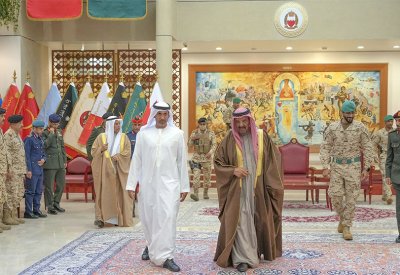 القائد العام لقوة دفاع البحرين يستقبل معالي وزير الدولة لشؤون الدفاع عضو مجلس الوزراء بدولة الإمارات العربية المتحدة الشقيقة