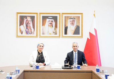النائب الأول لرئيس النواب يستقبل رئيسة النقابة العامة للعاملين في الجمهورية المصرية