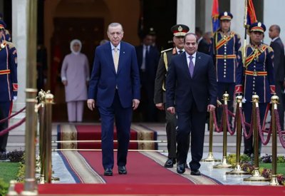 الرئيسان المصري والتركي يوقعان اتفاقيات ومذكرات تفاهم بين البلدين