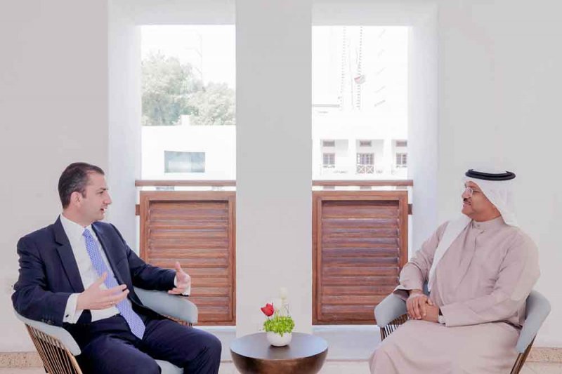 رئيس هيئة البحرين للثقافة والآثار يستقبل سفير جمهورية قبرص لدى مملكة البحرين 